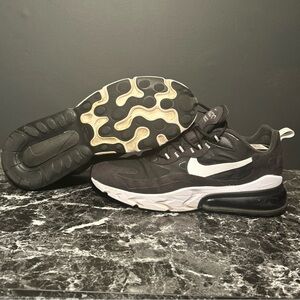 Nike Mens Air Max 270 React Black/White CI3866 004 Men’s 10.5